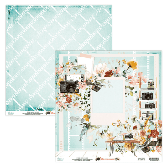 Mintay Papers - Mamarazzi - 12x12 Scrapbook Papers - Messy Papercrafts