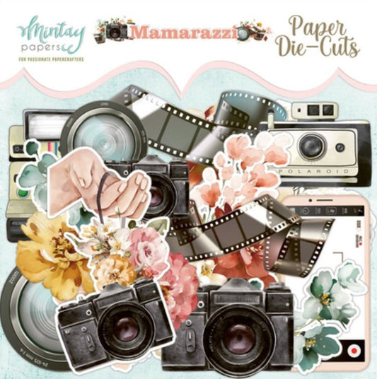Mintay Papers - Mamarazzi - Paper Die Cuts, 50 pcs Mintay