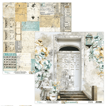 Mintay Papers - Old Manor - 12x12 Inch Scrapbook Paper - Messy Papercrafts