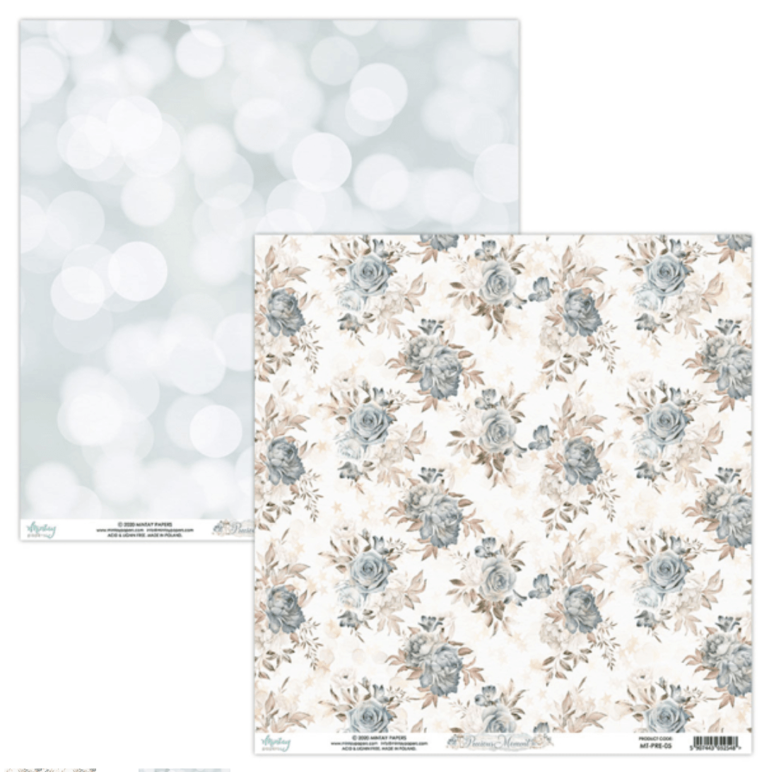 Mintay Papers - Precious Moments - 12x12 Scrapbook Papers - Messy Papercrafts