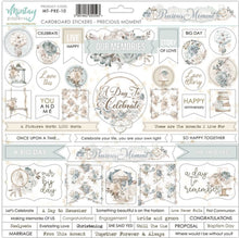 Mintay Papers - Precious Moments - Cardboard Stickers - 12x12 Inch Mintay