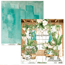 Mintay Papers - Urban Jungle - 12x12 Inch Scrapbook Paper - Messy Papercrafts