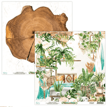 Mintay Papers - Urban Jungle - 12x12 Inch Scrapbook Paper - Messy Papercrafts