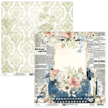 Mintay Papers - Written Memories - 6x6 Inch Paper - Messy Papercrafts