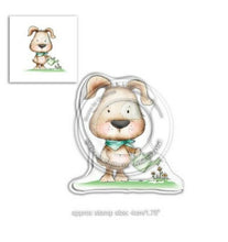 Polkadoodles - Fuzzypuffs Scruff Watering Can - Clear Stamp Set - 3x5 Inch Polkadoodles