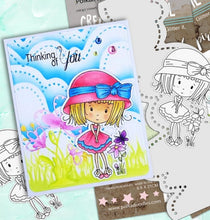 Polkadoodles - Grass Lawn Stencil Polkadoodles