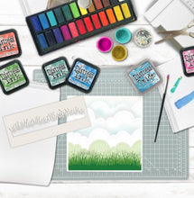 Polkadoodles - Grass Lawn Stencil Polkadoodles