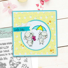 Polkadoodles - Hoppy Birthday Clear Craft Stamps - 4x6 Inch Polkadoodles