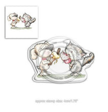 Polkadoodles - Horace & Boo Delicious Day - Clear Stamp Set - 3x2 Inch Polkadoodles