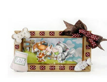 Polkadoodles - Horace & Boo Delicious Day - Clear Stamp Set - 3x2 Inch Polkadoodles