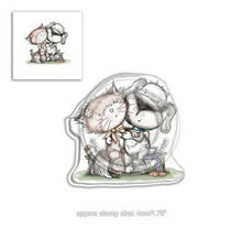 Polkadoodles - Horace & Boo Great Friends - Clear Stamp Set - 3x2 Inch Polkadoodles