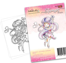 Polkadoodles - Serenity Butterfly Dreams Stamp - 3x2 Inch Polkadoodles