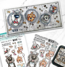 Polkadoodles - Woof You Dogs Clear Stamp set Polkadoodles