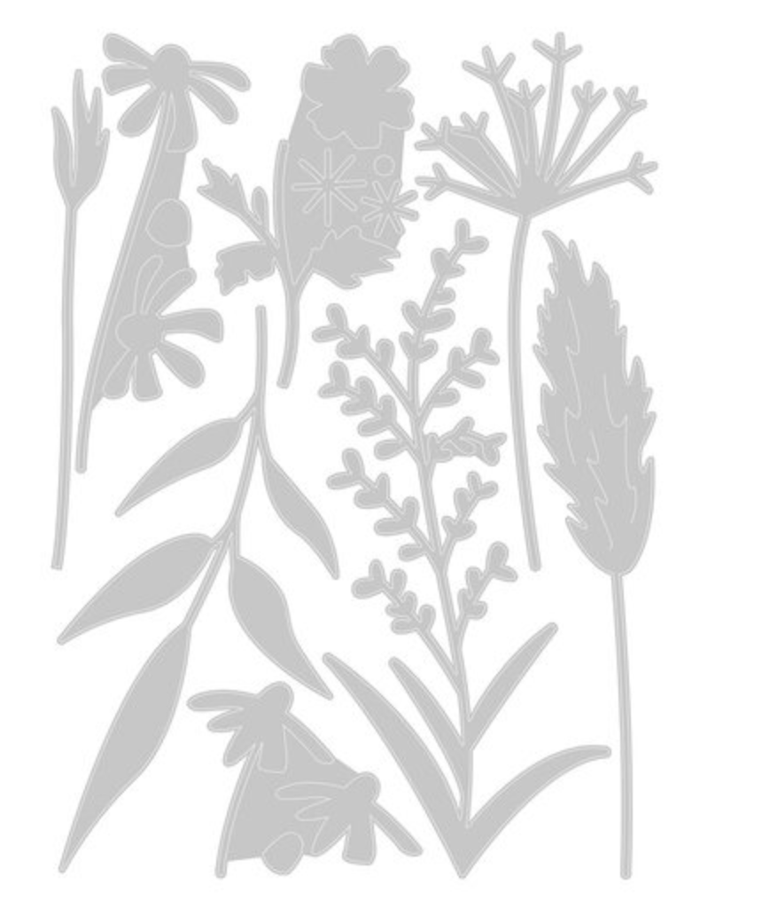 Sizzix - Thinlits Dies - Delicate Autumn Stems - Messy Papercrafts