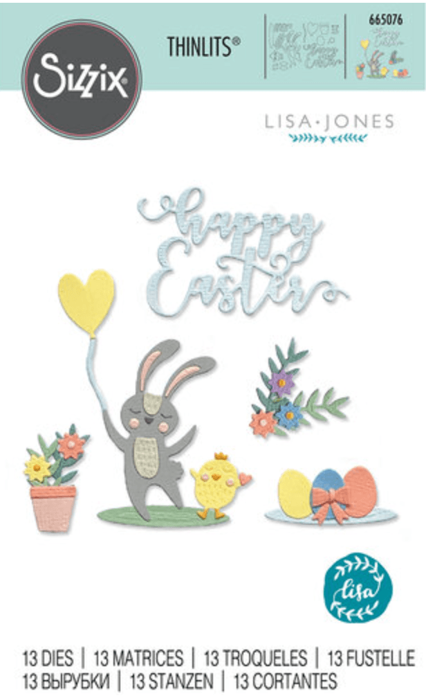 Sizzix - Thinlits Dies - Easter Icons - Messy Papercrafts