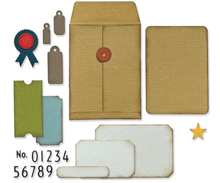 Sizzix - Tim Holtz - Thinlits Dies - Collector - Messy Papercrafts