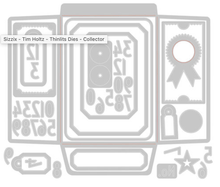 Sizzix - Tim Holtz - Thinlits Dies - Collector - Messy Papercrafts