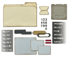 Sizzix - Tim Holtz - Thinlits Dies - Specimen - Messy Papercrafts