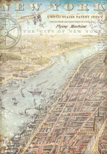 Stamperia - A4 Rice Paper - Sir Vagabond Aviator - New York Stamperia