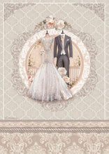 Stamperia - A4 Rice Paper - You and Me Wedding Dress Stamperia