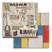 Stamperia - Bauhaus - Scrapbooking Pad - 6x6 Inch - Messy Papercrafts