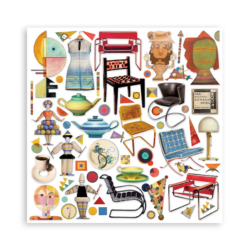 Stamperia - Bauhaus - Scrapbooking Pad - 6x6 Inch - Messy Papercrafts