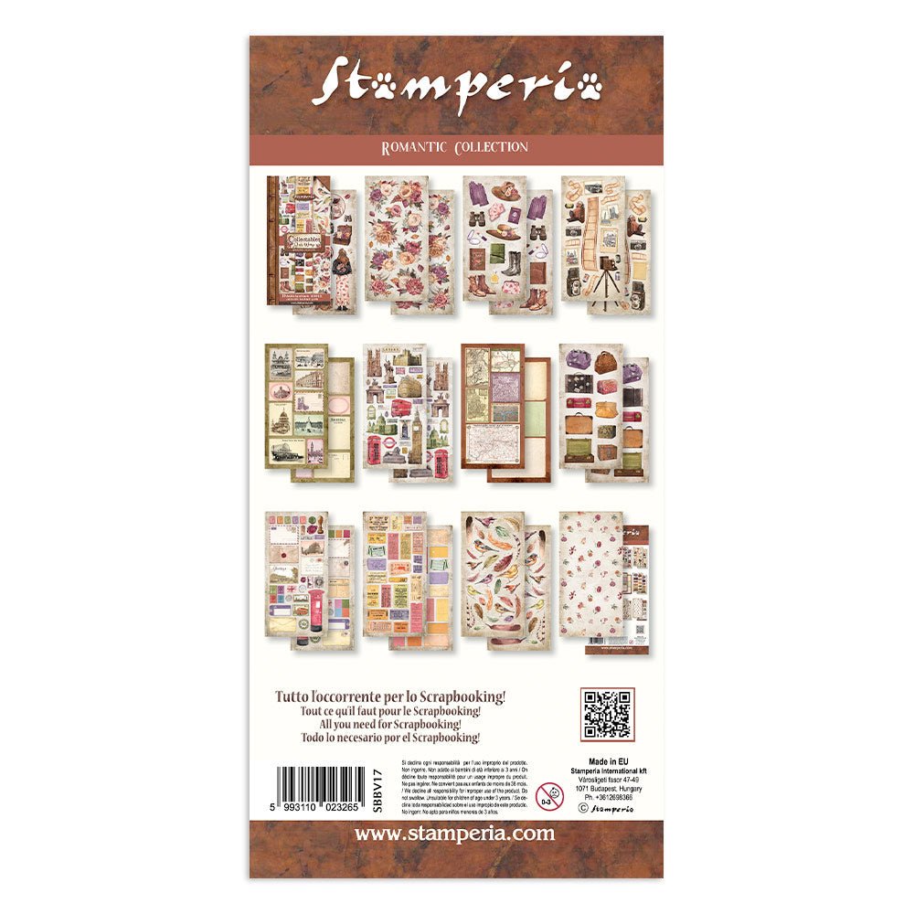 Stamperia - Collectables - Our Way - 6x12 Inch - 10 Sheets - Messy Papercrafts