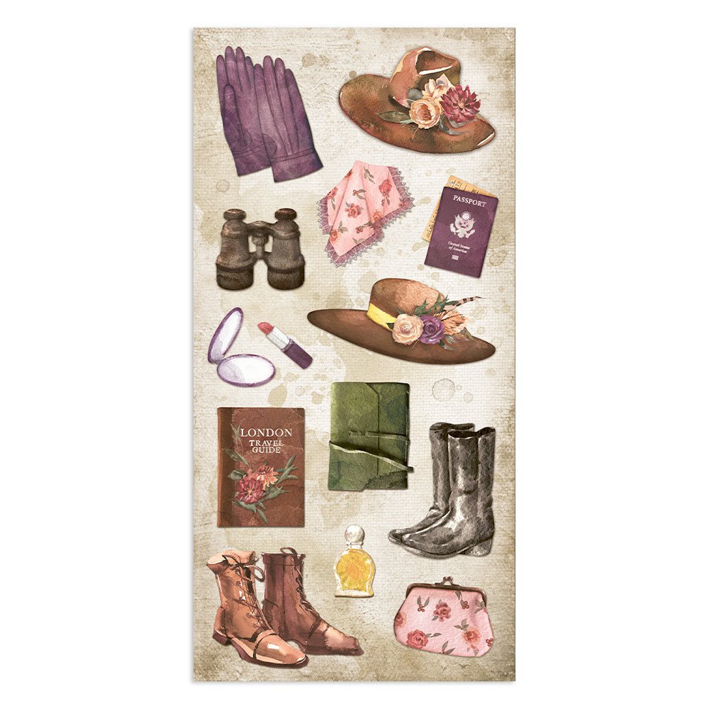 Stamperia - Collectables - Our Way - 6x12 Inch - 10 Sheets - Messy Papercrafts