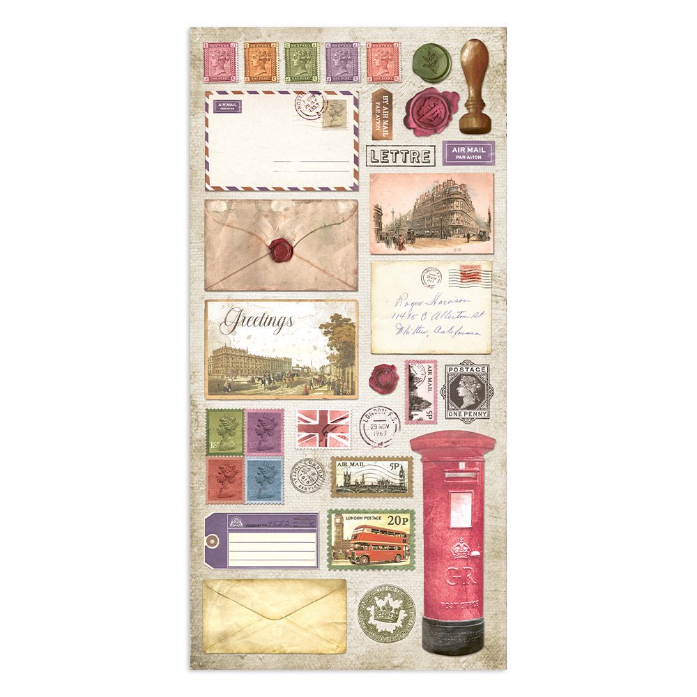 Stamperia - Collectables - Our Way - 6x12 Inch - 10 Sheets - Messy Papercrafts