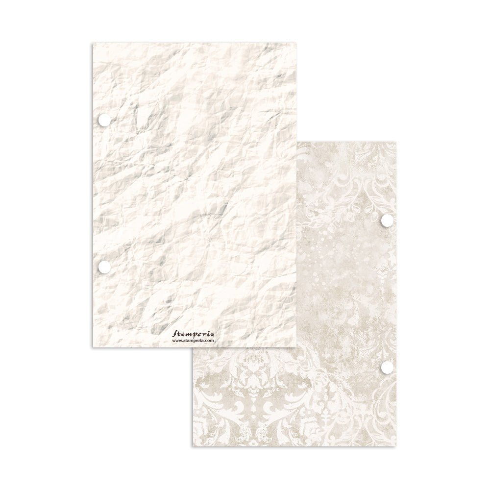 Stamperia - Create Happiness - Ring Journal - 6x9 Inch - Messy Papercrafts