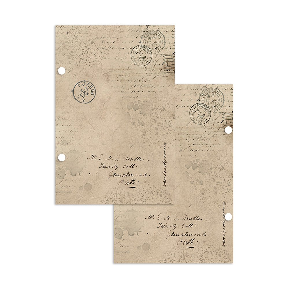 Stamperia - Create Happiness - Ring Journal - 6x9 Inch - Messy Papercrafts