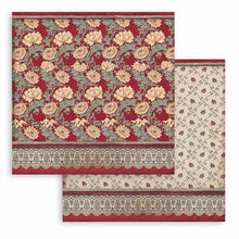 Stamperia - Desire - Maxi Backgrounds - Scrapbooking Pad - 10 Sheets - 12x12 Inch - Messy Papercrafts