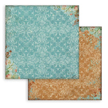 Stamperia - Desire - Maxi Backgrounds - Scrapbooking Pad - 10 Sheets - 12x12 Inch - Messy Papercrafts