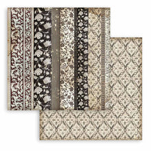 Stamperia - Desire - Maxi Backgrounds - Scrapbooking Pad - 10 Sheets - 12x12 Inch - Messy Papercrafts