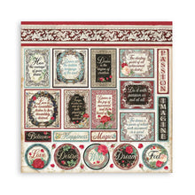 Stamperia - Desire - Scrapbooking Pad - 10 Sheets - 12x12 Inch - Messy Papercrafts