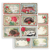 Stamperia - Desire - Scrapbooking Pad - 6x6 Inch - Messy Papercrafts