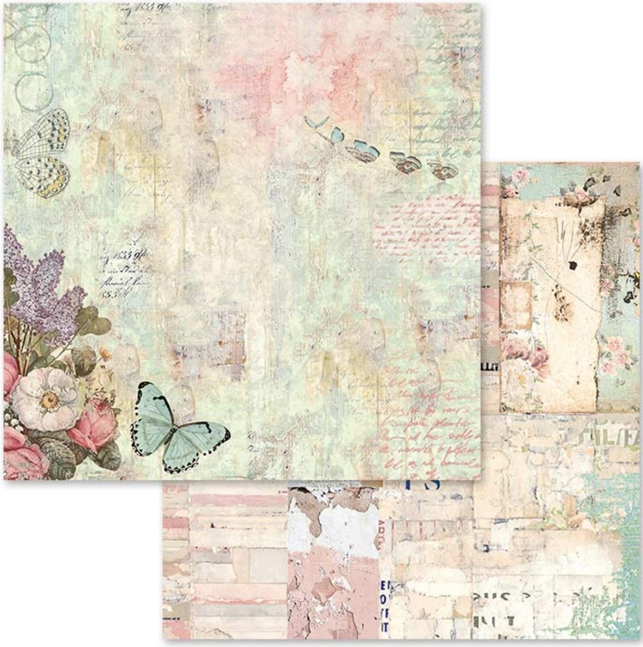 Stamperia - Scrapbooking Pad 10 sheets cm 30,5x30,5 (12"x12") - Wonderland Stamperia