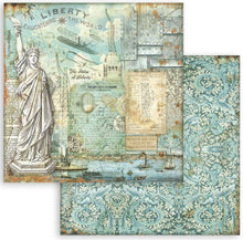 Stamperia - Scrapbooking Small Pad 10 sheets cm 20,3X20,3 (8