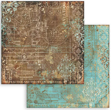 Stamperia - Scrapbooking Small Pad 10 sheets cm 20,3X20,3 (8