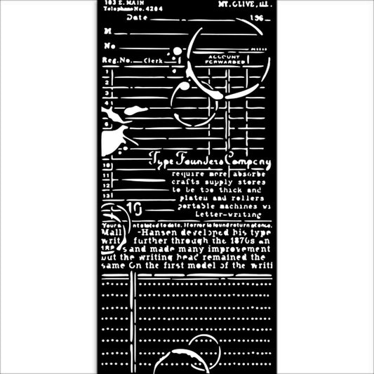 Stamperia - Stencil - Create Happiness - Book - Messy Papercrafts