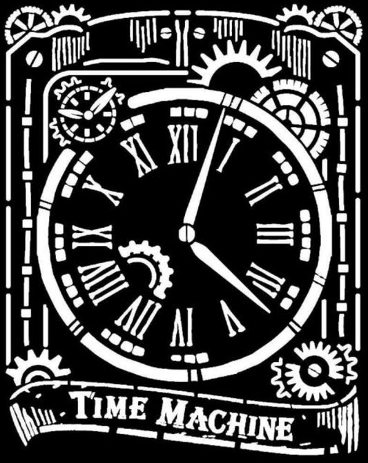 Stamperia - Thick stencil cm 20X25 - Clock Stamperia