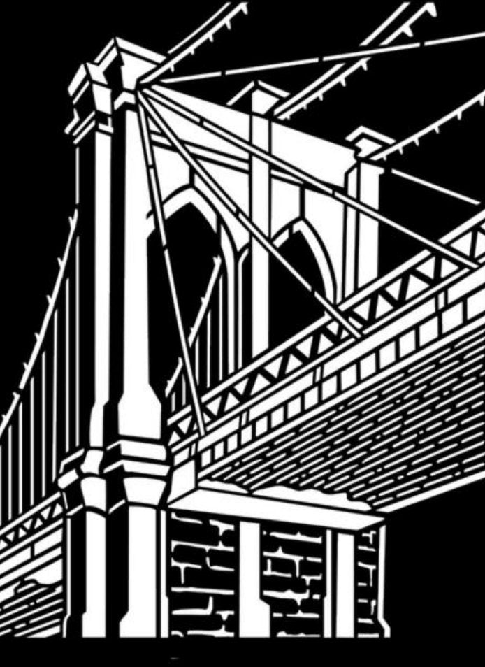 Stamperia - Thick Stencil cm 20X25 - Sir Vagabond Aviator - Brooklyn Bridge Stamperia