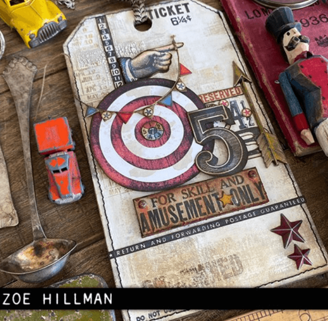 Stampers Anonymous - Tim Holtz - Cling Mounted Rubber Stamp Set - Eccentric - Messy Papercrafts