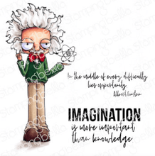 Stamping Bella - Rubber Stamp - Oddball Collection - Albert - Messy Papercrafts