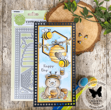 Studio Light - Cutting Die -Slimline - Beehive Sweet Stories - Messy Papercrafts
