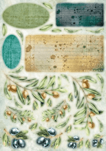 Studio Light - Die Cut Block A5 - JMA New Awakening - Paper Elements - Messy Papercrafts