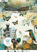 Studio Light - Die Cut Block A5 - JMA New Awakening - Paper Elements - Messy Papercrafts