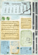 Studio Light - Die Cut Block A5 - JMA New Awakening - Paper Elements - Messy Papercrafts