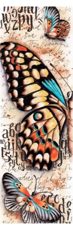 Studio Light Grunge Collection Clear Stamp - Butterfly - SL-GR-STAMP205 Studio Light