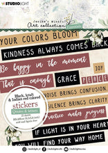 Studio Light -Jenine's Mindful Art Collection - Stickers - Messy Papercrafts